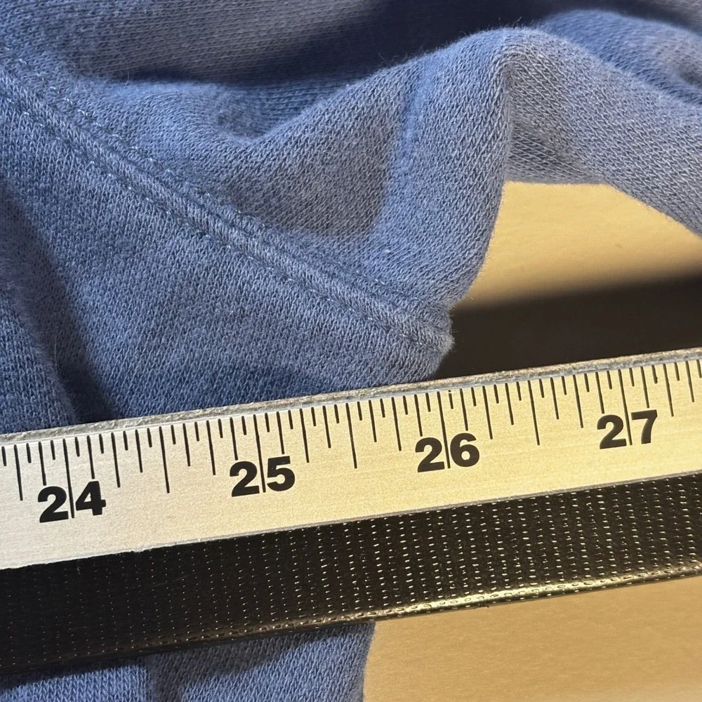 The North Face Hoodie Mens XL Blue‎ Sweatshirt Pullover Never Stop Exploring
